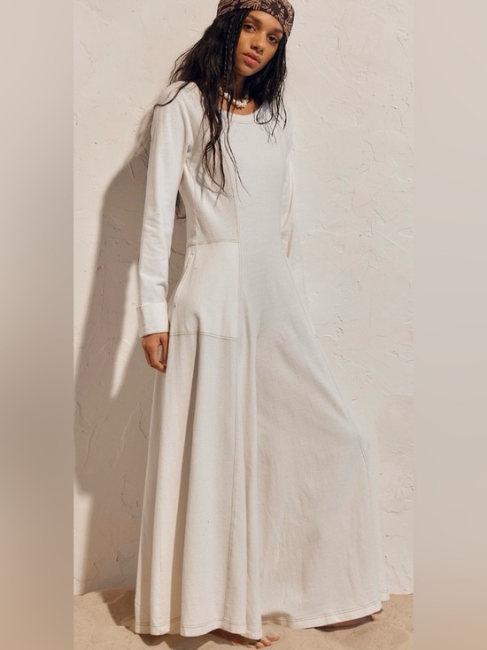 Free People Pants - NWT FREE PEOPLE STRADA JUMPSUIT IVORY
